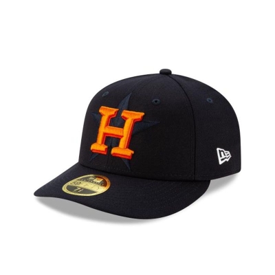 Sapca New Era Houston Astros MLB Logo Elements Low Profile 59FIFTY Fitted - Albastri